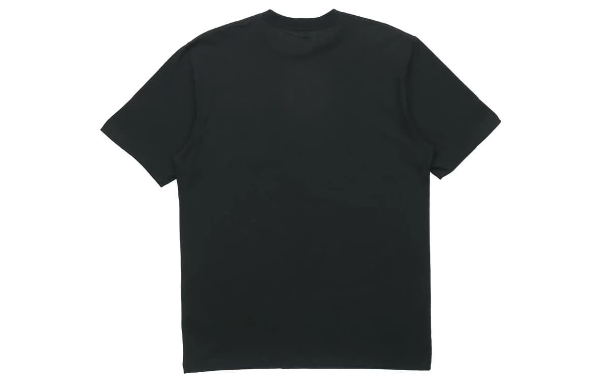 Carhartt K87 LOOSE FIT HEAVYWEIGHT SHORT-SLEEVE POCKET T-SHIRT American Vintage Label Logo Pocket Crew Neck Fitted Solid T-Shirt Men's Black 2
