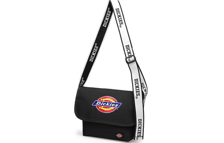 Dickies Polyester Messenger Bag Shoulder Bag Crossbody Bag Regular Men's Black 2