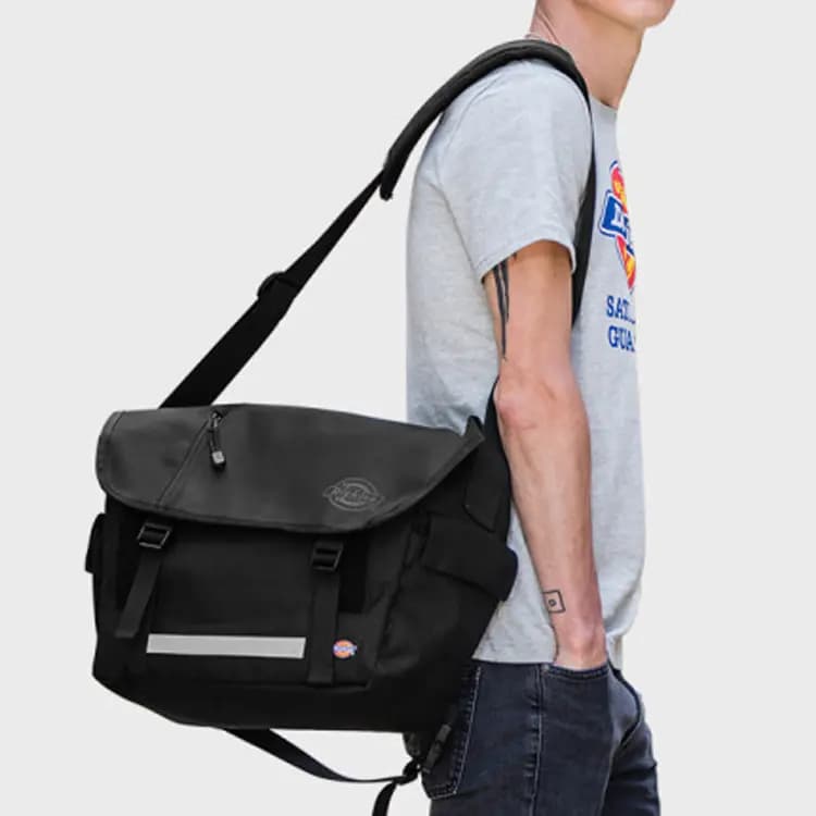 Dickies Polyester Çiyin Çantası Unisex Qara 6