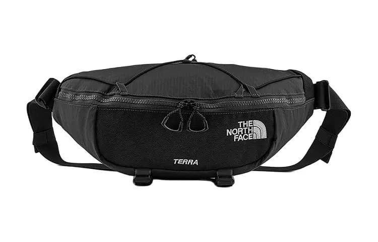 THE NORTH FACE Fanny Pack Outdoor Bag Recycled Nylon Black Unisex