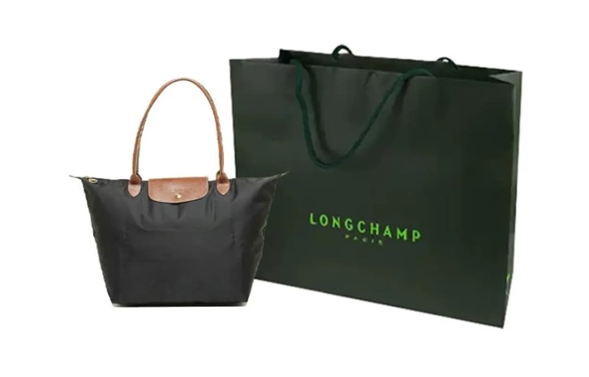 LONGCHAMP Le Pliage Çanta Qadın Qara 6