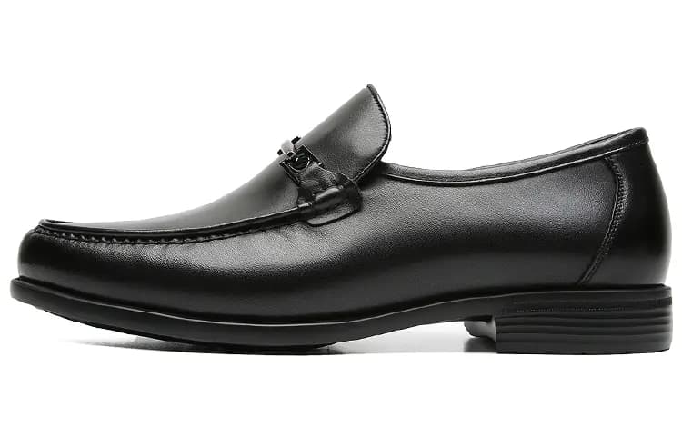 S.T. Dupont Dəri Loafer Kişi Qara
