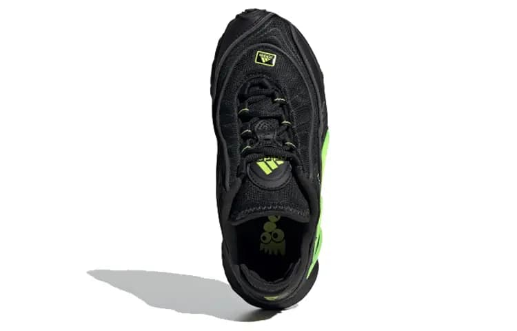 Adidas Originals Fyw 98 Cushioning Kids Lifestyle Shoes Black Green Teenagers 4