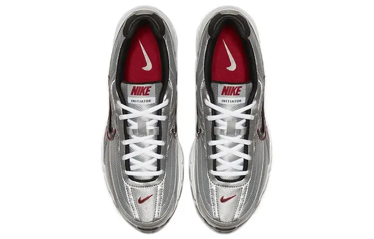 Nike Initiator Metallic Silver Red 4