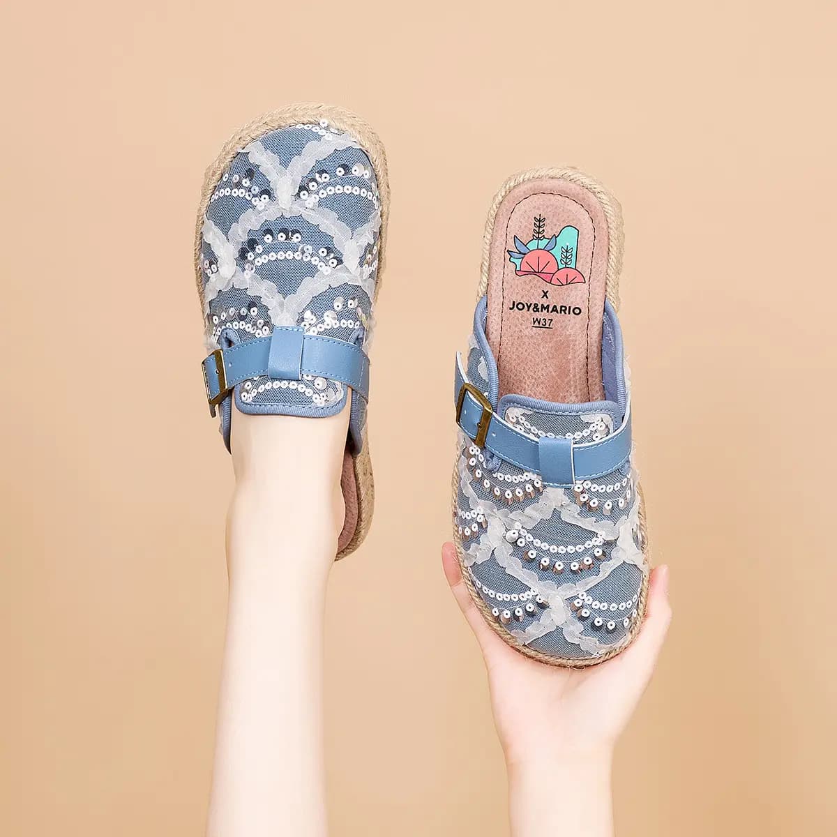 Joy&Mario Birkenstock Style Qadın Şipet 5