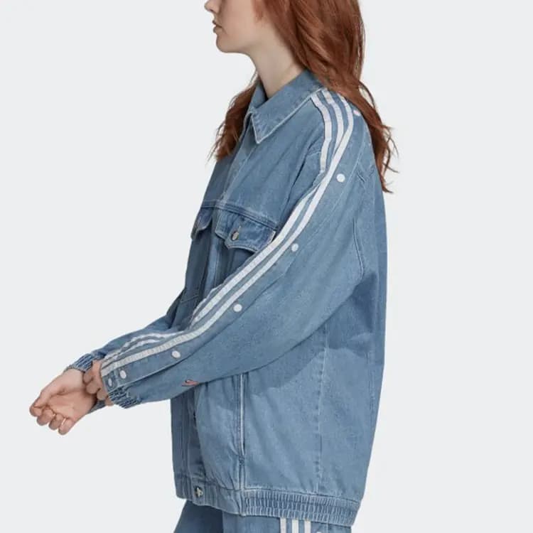 Fiorucci X Adidas Originals Qadın Denim Pencək 5