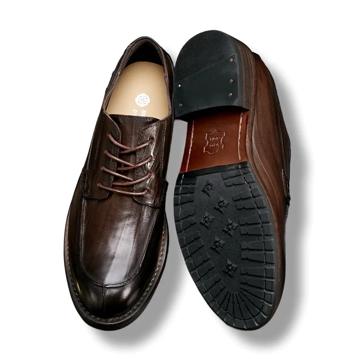 Brounvanm Dress Shoes Men's Brown 3