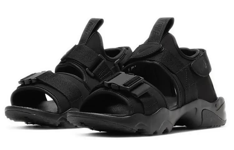 Nike Canyon Sandal Qadın 'Triple Black' 3