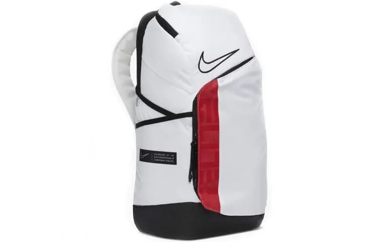 Nike Elite Pro Basketball Backpacks White 3