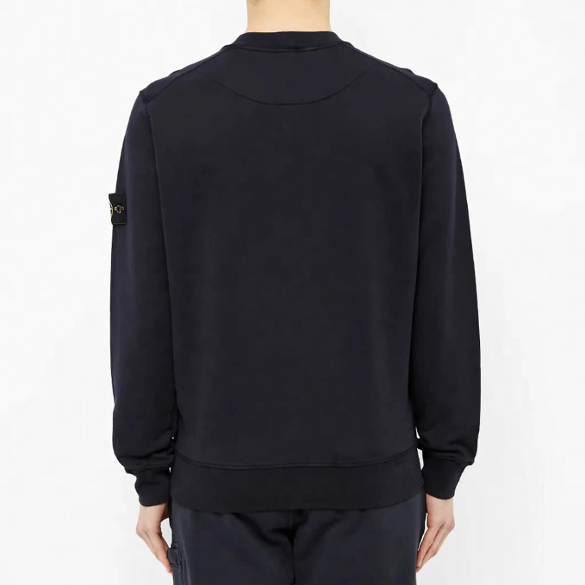 STONE ISLAND Garment Dyed Uşaq Sviteri Göy 5
