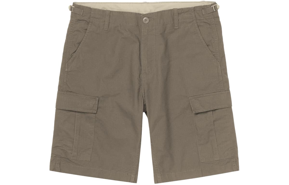 Carhartt WIP SS24 Aviation Kişi Kargo Şort Xaki 2