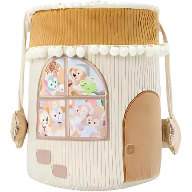 Disney Duffy and Friends İpli Səyahət Çantası Qadın Bej