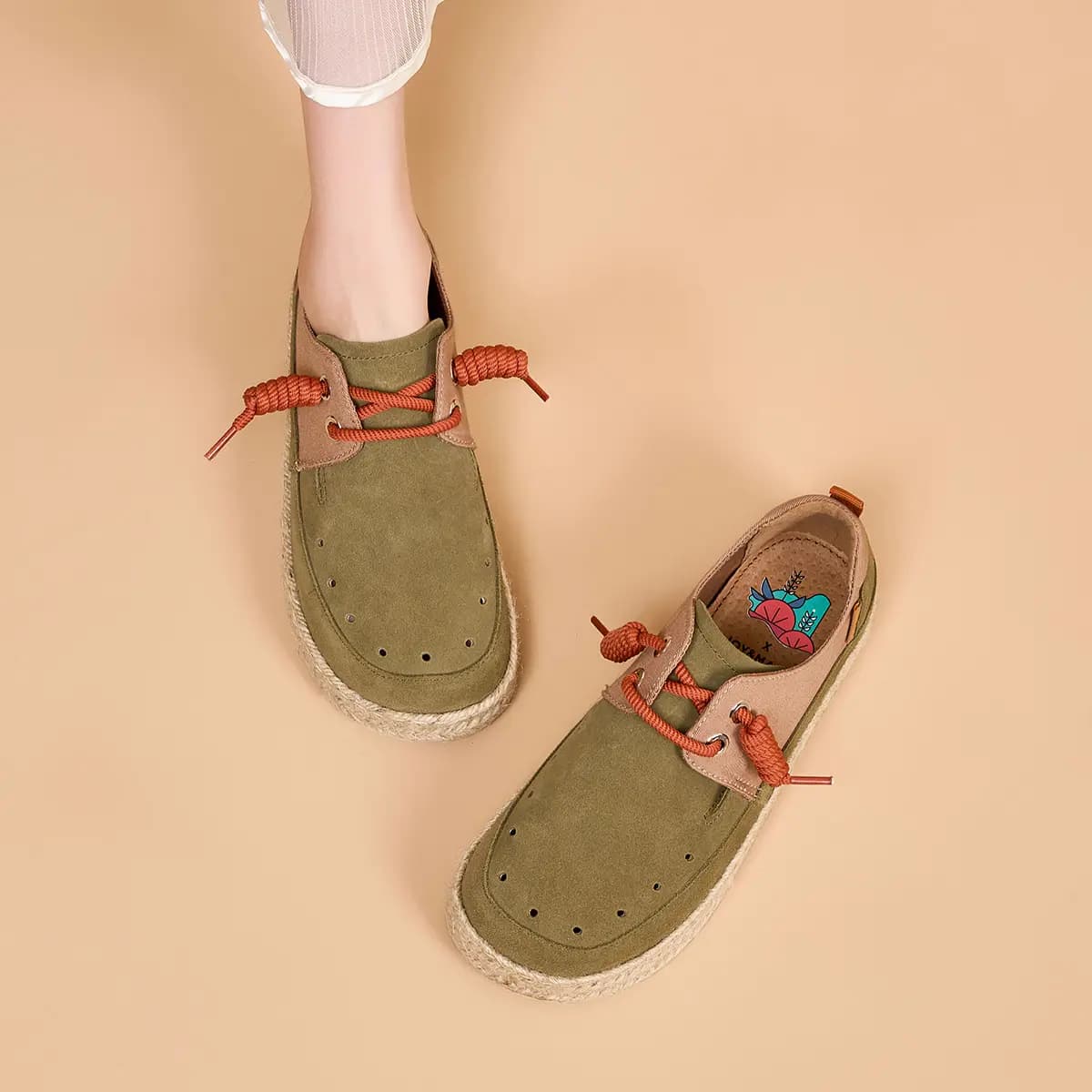 Joy&Mario Dəri Espadril Unisex 14