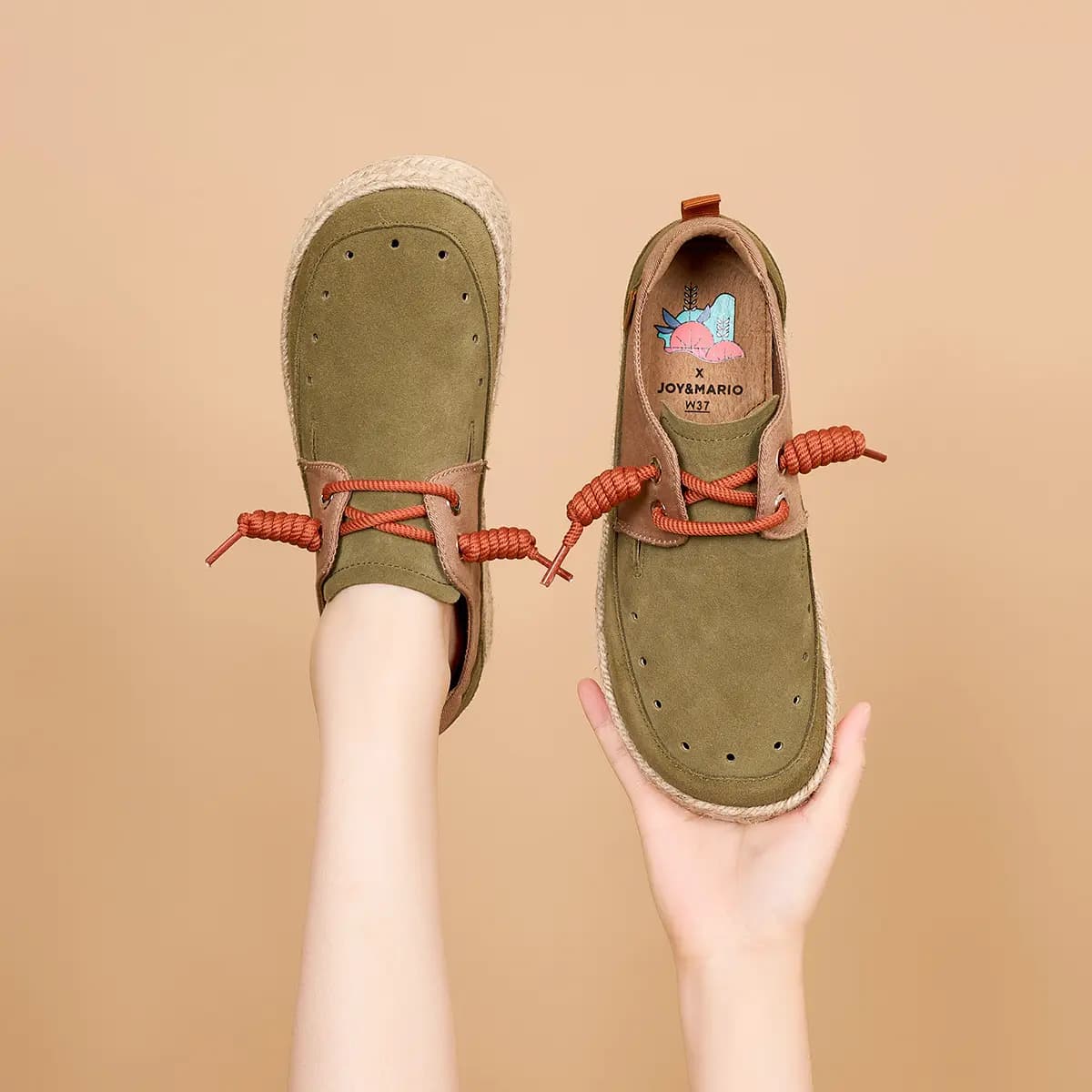 Joy&Mario Dəri Espadril Unisex 16