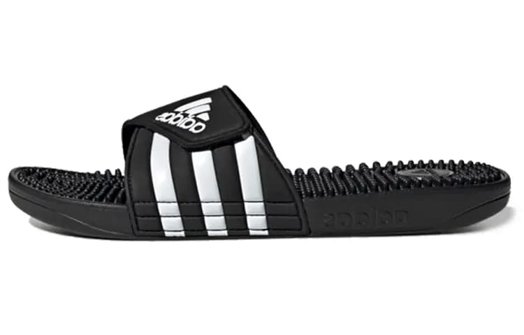 Adidas Adissage Slide Qara/Ağ