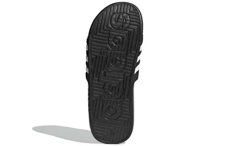 Adidas Adissage Slide Qara/Ağ 5