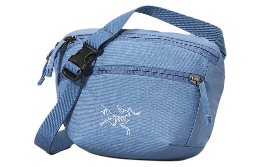 Arcteryx Mantis Fanny Packs Recycled Polyester Light Blue Unisex