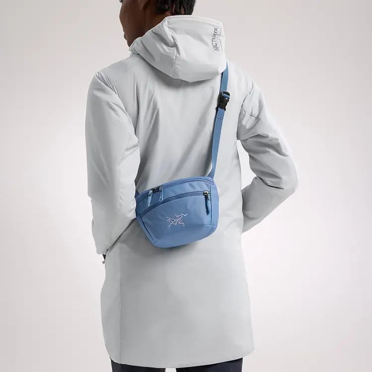 Arcteryx Mantis Fanny Packs Recycled Polyester Light Blue Unisex 3