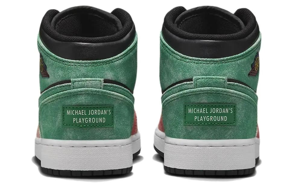 Jordan 1 Mid SE MJ's Playground GS 5