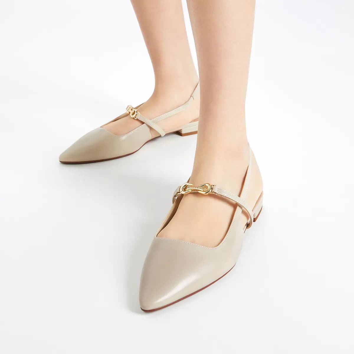 CHARLES&KEITH Kəmərli Sandal Qadın 8