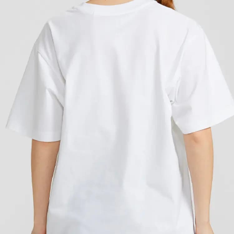 UNIQLO Flower Logo Qadın Köynəyi Ağ 4
