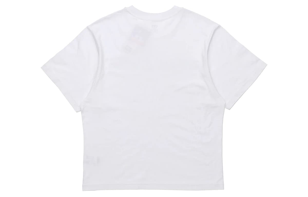 UNIQLO Flower Logo Qadın Köynəyi Ağ 2