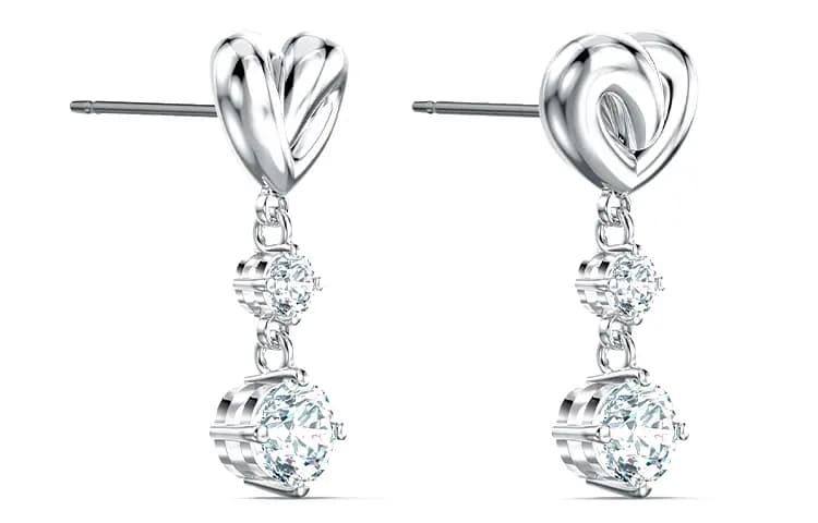 Swarovski Lifelong Heart Sırğa Qadın 2