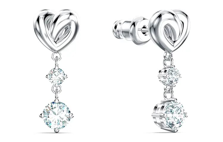 Swarovski Lifelong Heart Sırğa Qadın 3