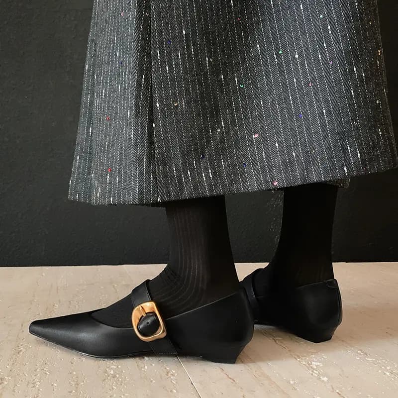 Echo&yolo Mary Jane Shoes 2cm Women's 5