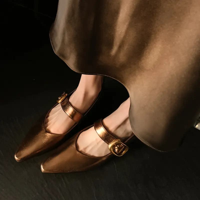 Echo&yolo Mary Jane Shoes 2cm Women's 10