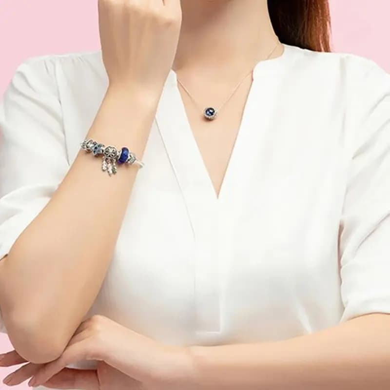 Pandora 925 Gümüş Qadın Bilərzik 4