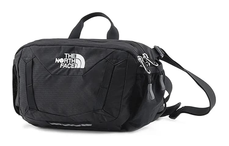 THE NORTH FACE 3.5L Fanny Pack Outdoor Bag Canvas Black Unisex 2