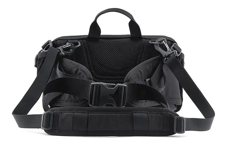 THE NORTH FACE 3.5L Fanny Pack Outdoor Bag Canvas Black Unisex 3