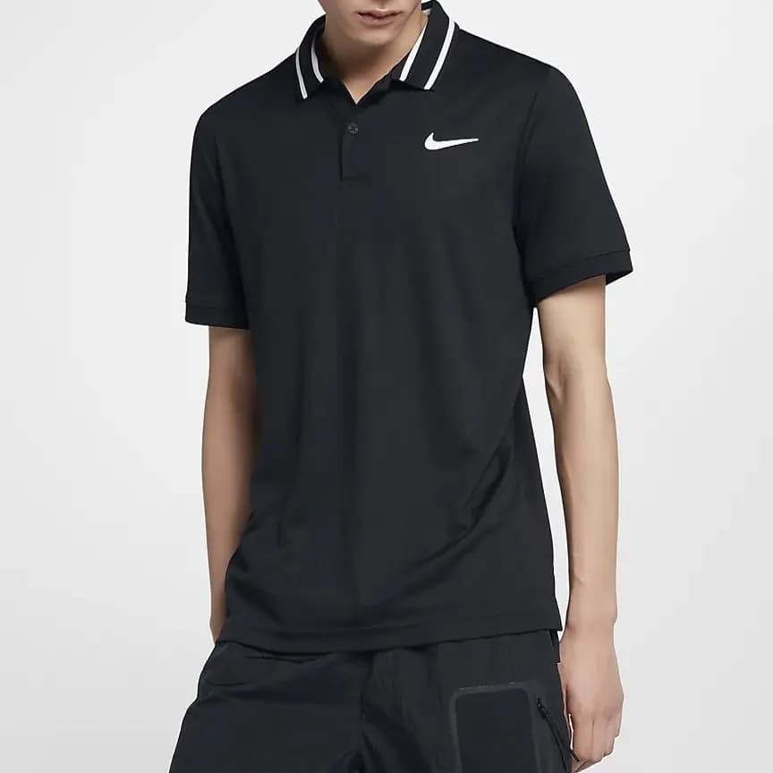 Nike Polo Köynək Kişi Qara 3