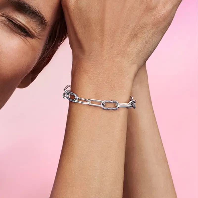 Pandora ME Snake Chain Qadın Bilərziyi Gümüşü 4