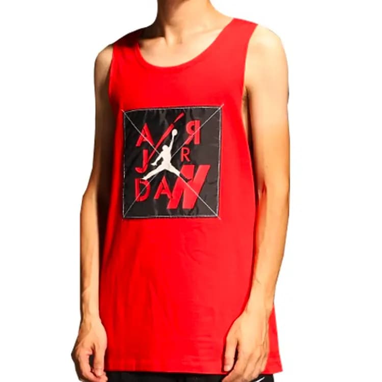 Air Jordan Sport Training Basketball Tank Top Men's Red 3