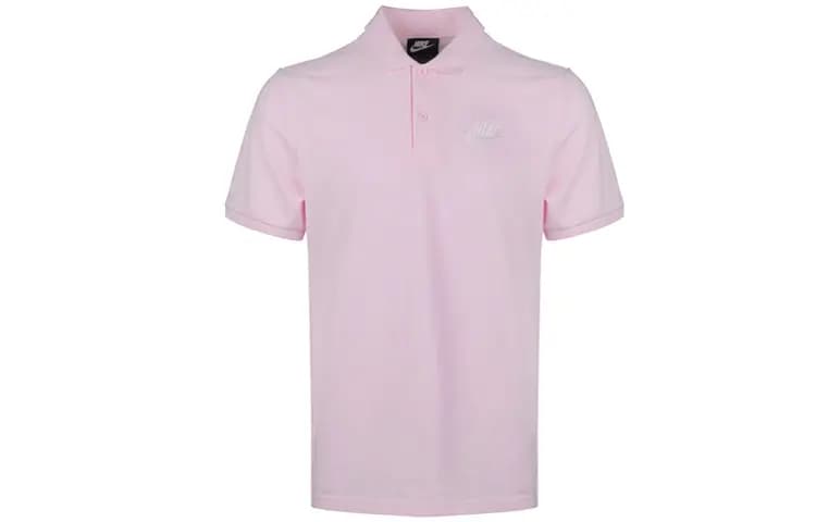 Nike Polo Shirts Men Light Pink