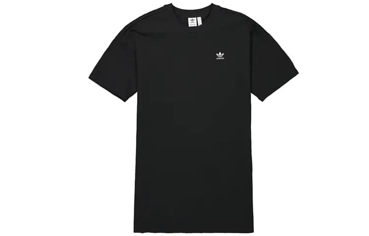 Adidas Originals Trefoil Qadın Don Qara 2