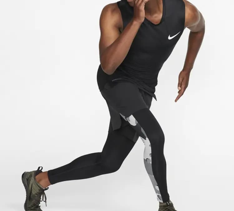 Nike Pro Kişi Jilet Qara 5