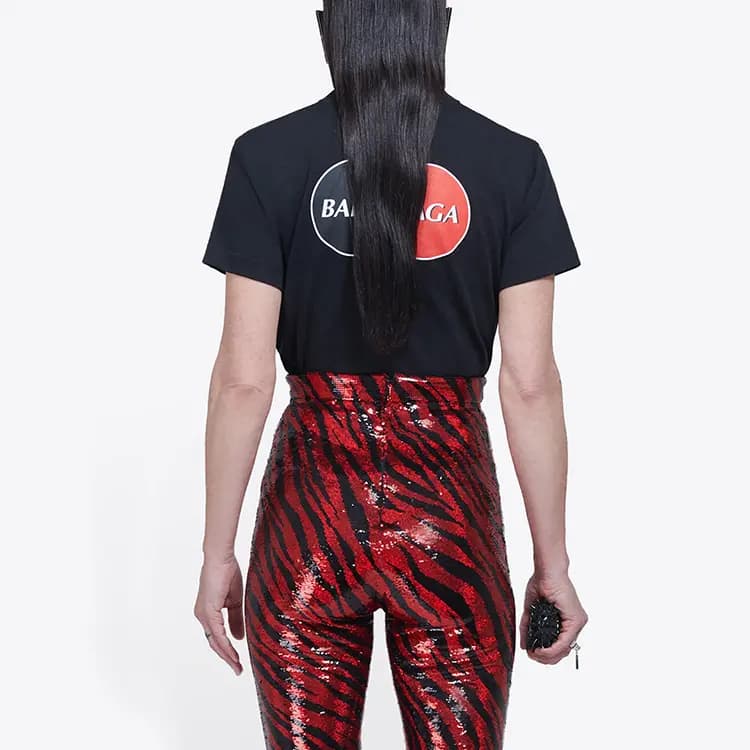Balenciaga Credit Card Logo T Shirt 'Black' 4