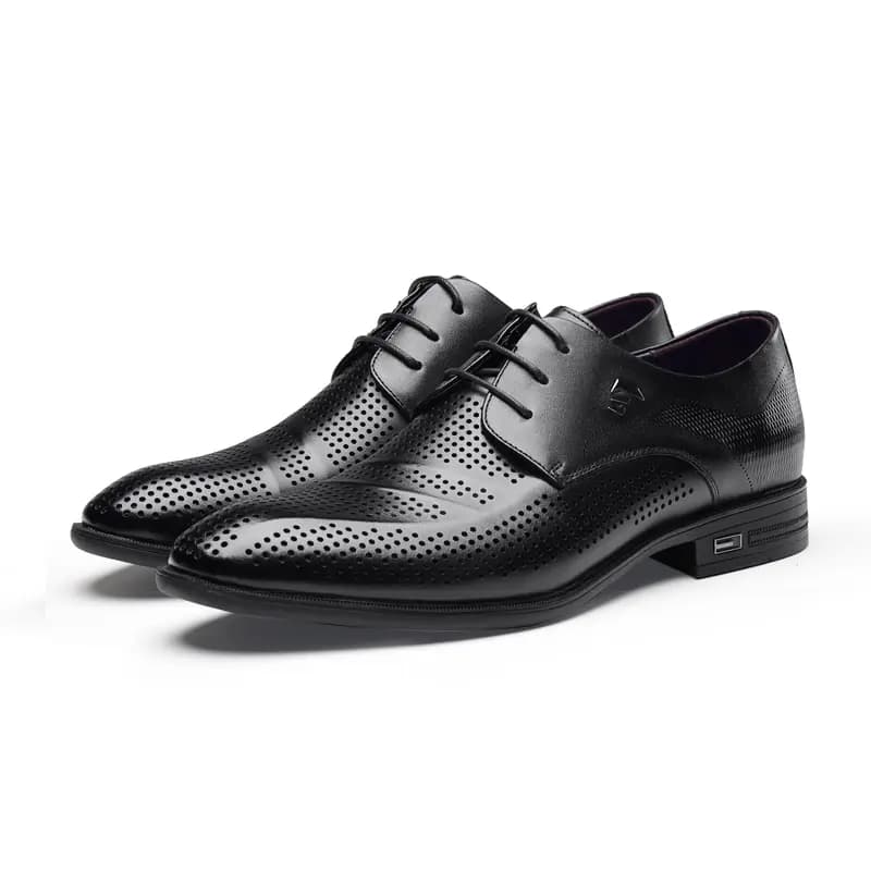 AOKANG Calfskin Simple Fashion British Comfort Formal Shoes Men's 2