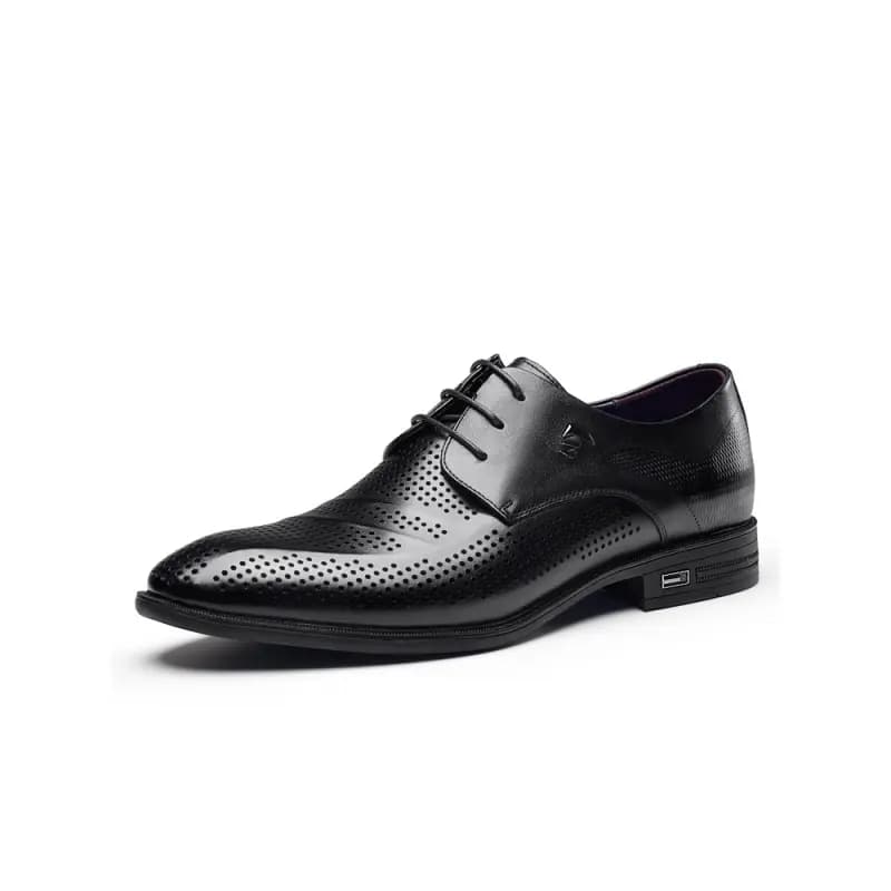 AOKANG Calfskin Simple Fashion British Comfort Formal Shoes Men's