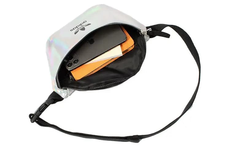 Adidas Originals Polyurethane Crossbody Bag Sling Bag Fanny Pack Regular Women's Laser White 5