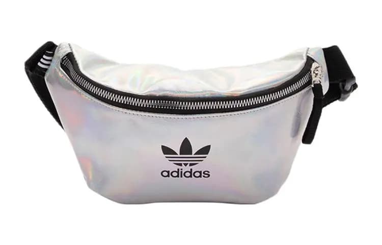 Adidas Originals Polyurethane Crossbody Bag Sling Bag Fanny Pack Regular Women's Laser White