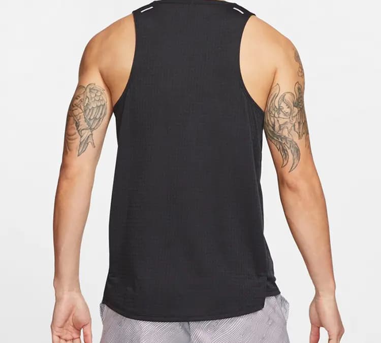 Nike Rise 365 Trail Running Vest Kişi Qara 4