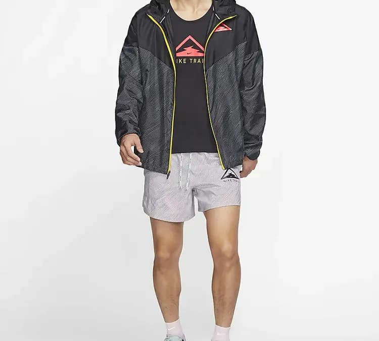 Nike Rise 365 Trail Running Vest Kişi Qara 6