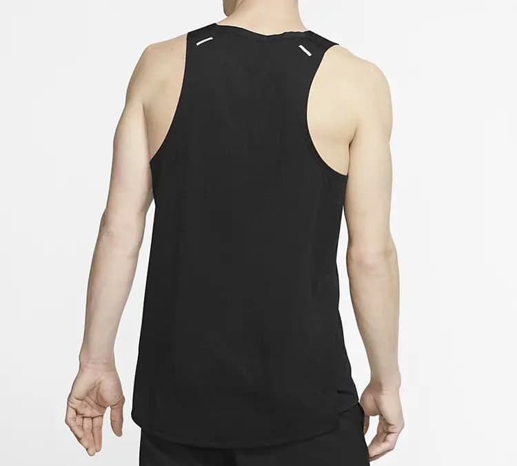 Nike Rise 365 Dri-FIT Kişi Maykası Qara 4