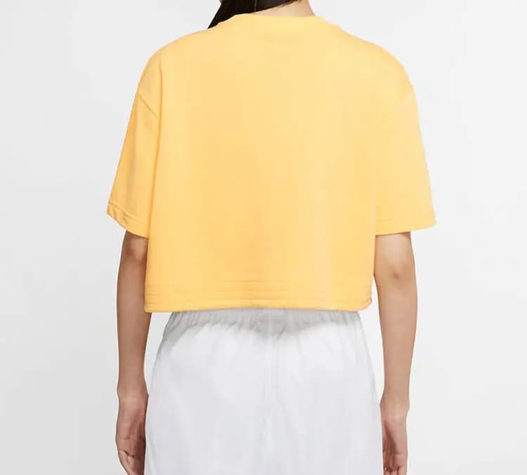 Nike Qadın Crop Top Sarı 4