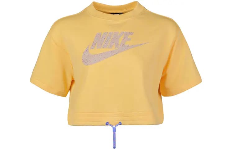 Nike Qadın Crop Top Sarı