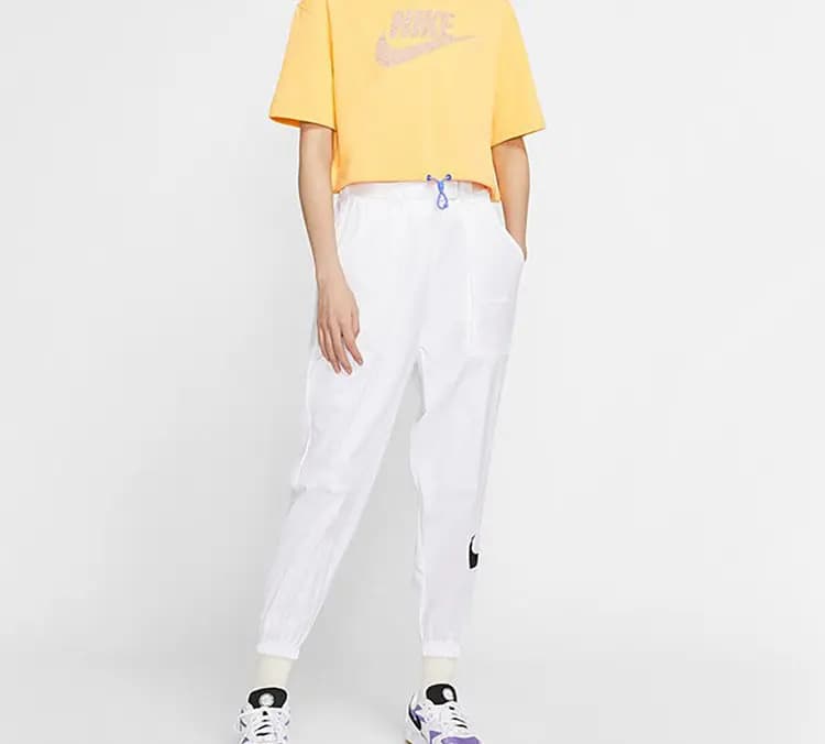 Nike Qadın Crop Top Sarı 5
